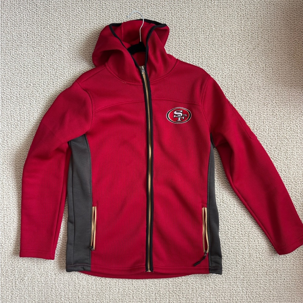 NFL Men's SF 49ers Full Zip Hoodie (S)
